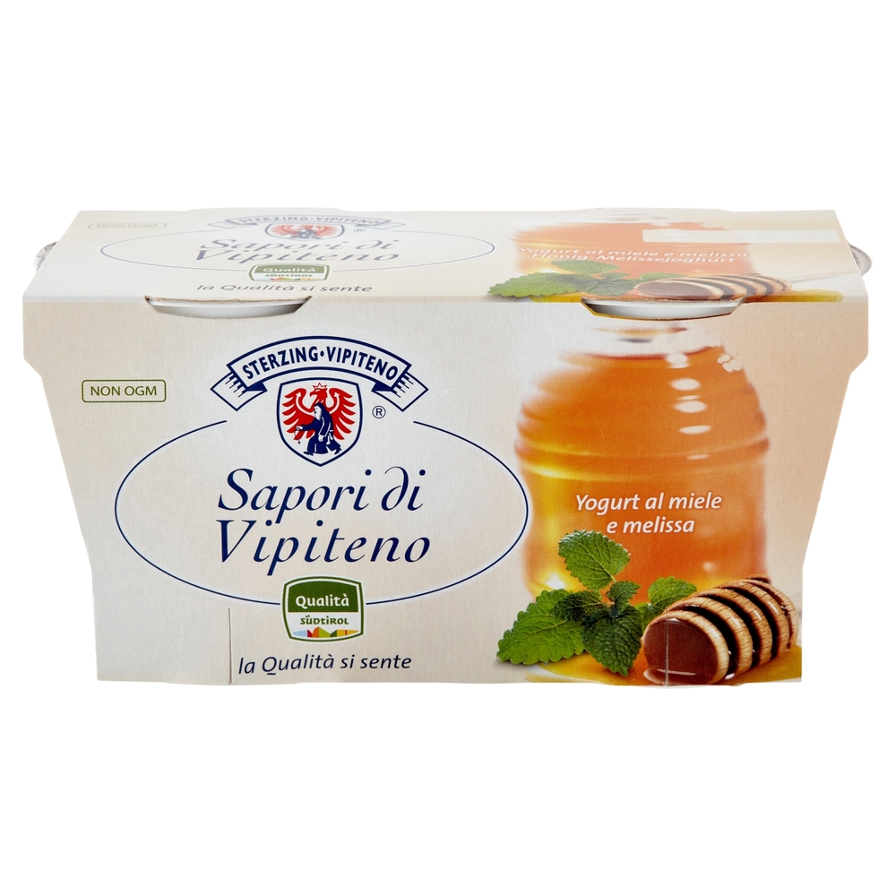 Sapori di Vipiteno Yogurt Miele e Melissa, 2x125 g